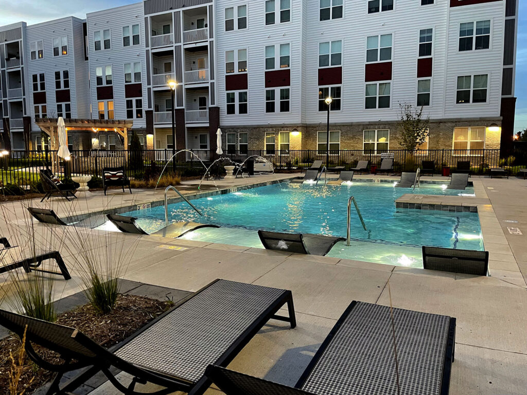 Luxurious pool
